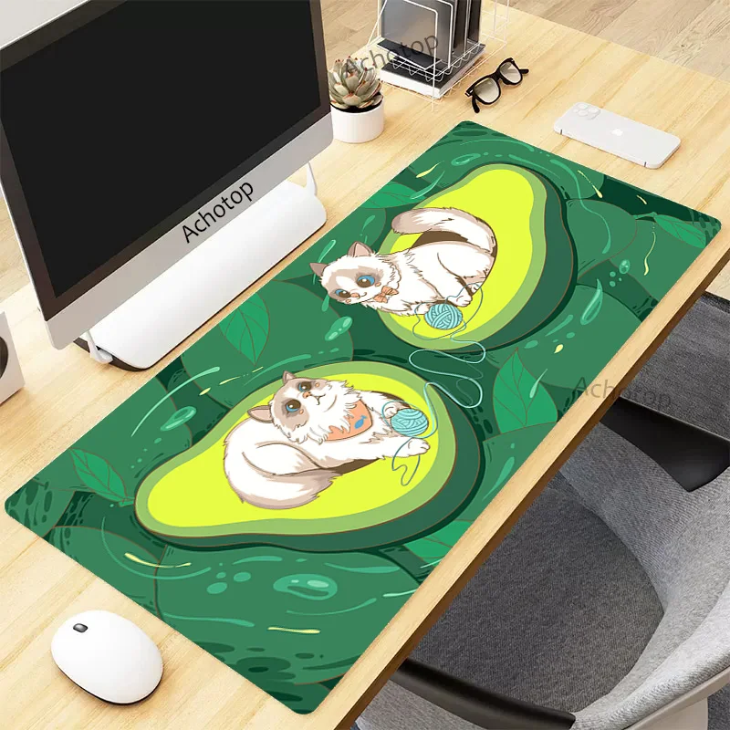 Green avocados Mouse Pad Kawaii Cat Computer XXL Keyboard Mousepad Desk Mat PC Gamer Rugs Office Carpet 900x400 Mause Mausepad 
Green avocados Mouse Pad Kawaii Cat Computer XXL Keyboard Mousepad Desk Mat PC Gamer Rugs Office Carpet 900x400 Mause Mausepad