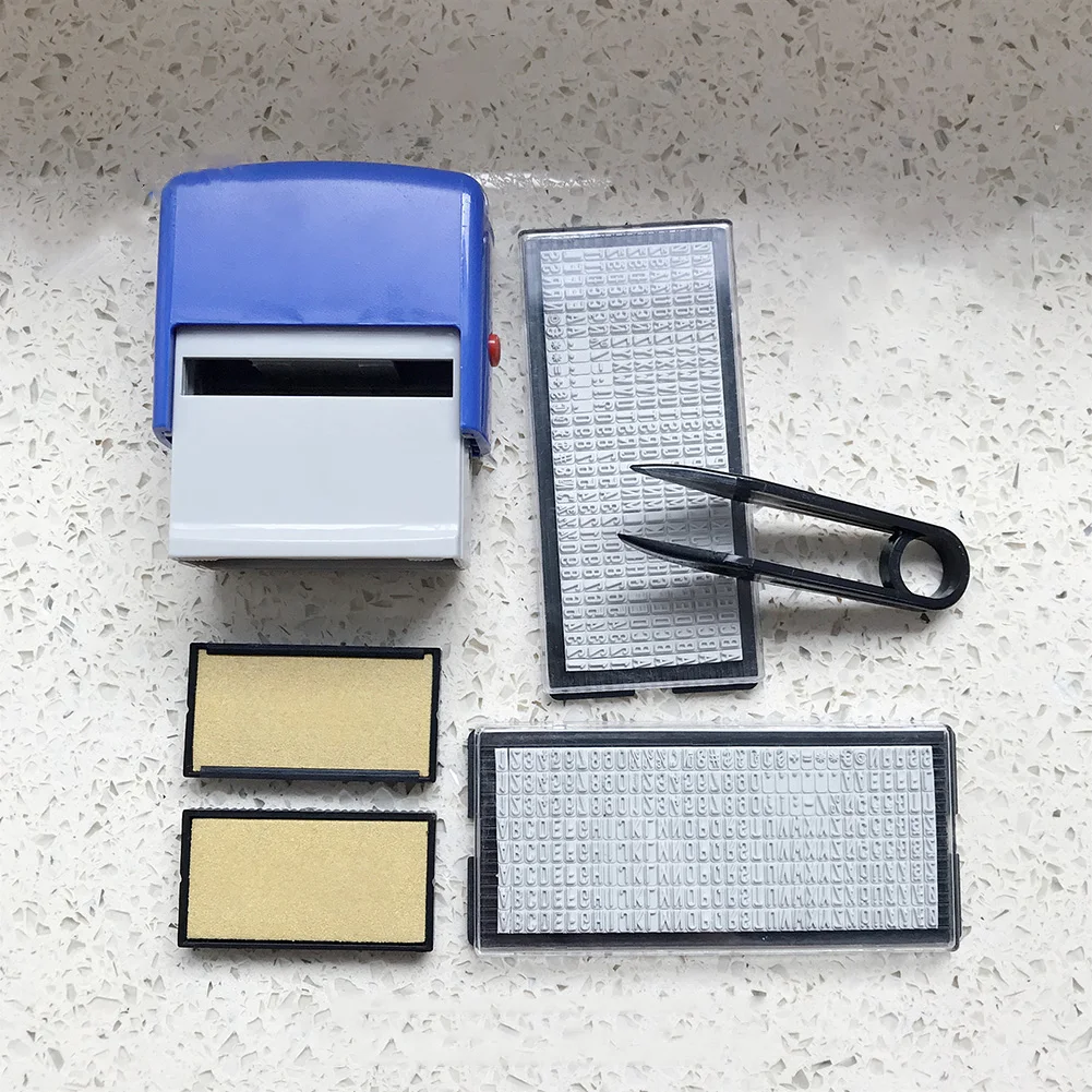 Plastic DIY stamp Date Red Stamp Type stamp Black Blue Portable Self Accessory Accs Durable High Quality Practical
Plastic DIY stamp Date Red Stamp Type stamp Black Blue Portable Self Accessory Accs Durable High Quality Practical