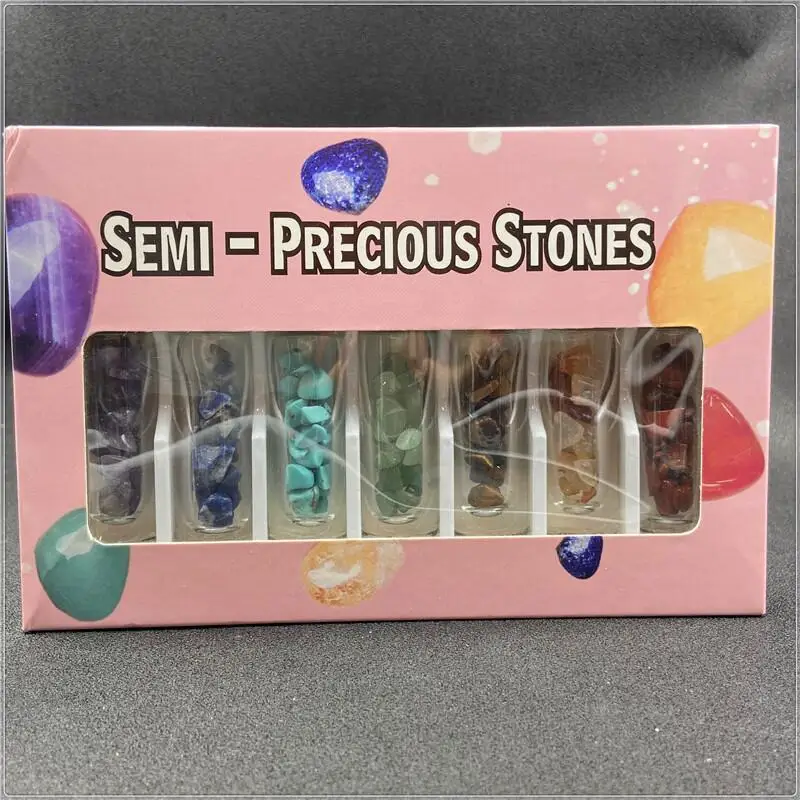 Natural Crystal Rock Gravel Oil Wishing Bottle Rough Minerals Specimen Stone Reiki Healing Gift Home Decoration 1pcs
Natural Crystal Rock Gravel Oil Wishing Bottle Rough Minerals Specimen Stone Reiki Healing Gift Home Decoration 1pcs