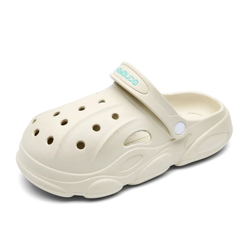 Bread Beach Slippers Summer Men's Women's Sandals Thick Sole Non-Slip Soft Hole Shoes Breathable Fashion Collocation
Bread Beach Slippers Summer Men's Women's Sandals Thick Sole Non-Slip Soft Hole Shoes Breathable Fashion Collocation