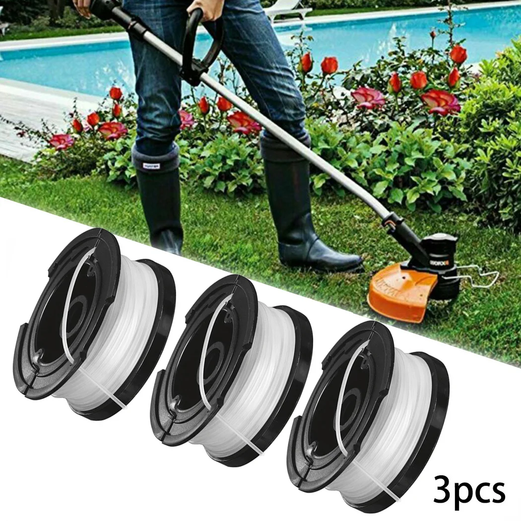 3pcs Replacement Trimmer Spool Lines For Black&Decker A6481 Strimmer Trimmer ST4525 ST6600 ST7200 Garden Tool Accessories
3pcs Replacement Trimmer Spool Lines For Black&Decker A6481 Strimmer Trimmer ST4525 ST6600 ST7200 Garden Tool Accessories
