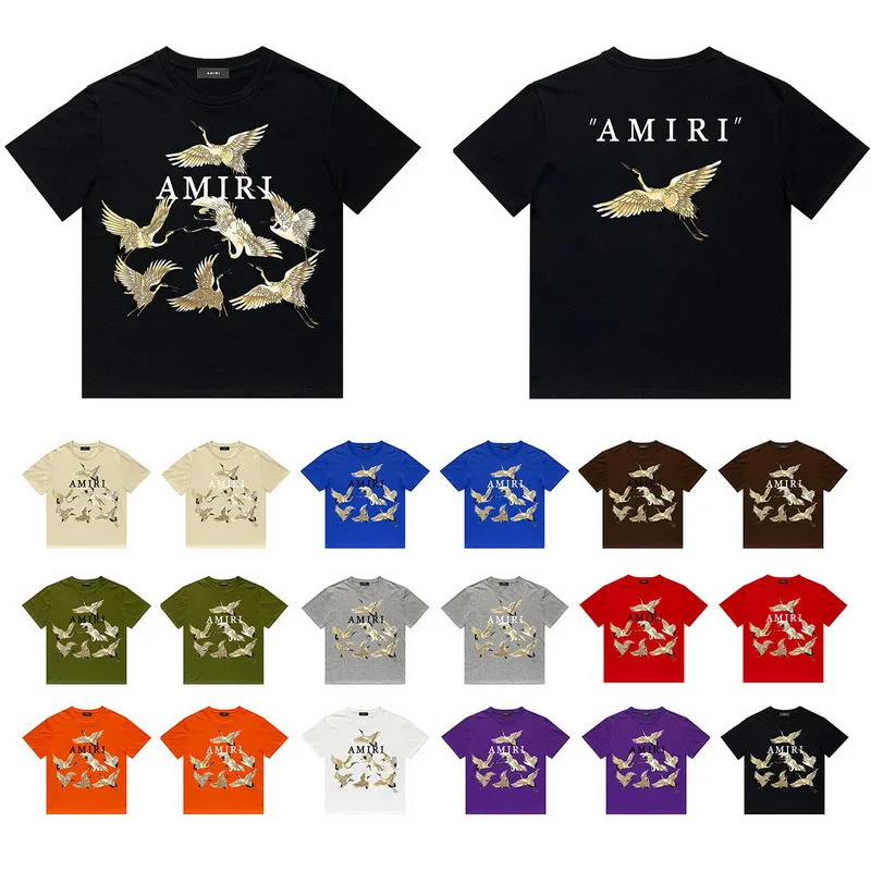 Мужская футболка с коротким рукавом, Повседневная футболка в стиле хип-хоп с коротким рукавом и круглым вырезом, с логотипом и ярлыком Журав... 
Мужская футболка с коротким рукавом, Повседневная футболка в стиле хип-хоп с коротким рукавом и круглым вырезом, с логотипом и ярлыком Журав...