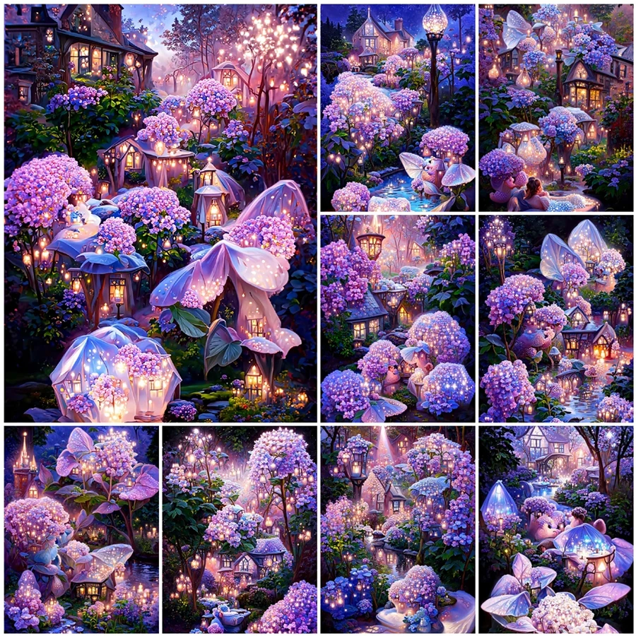 Full Square Round Drill DIY Diamond Painting Flower Hydrangea Diamond Embroidery Fantasy Garden New Collection 2023 Wall Decor
Full Square Round Drill DIY Diamond Painting Flower Hydrangea Diamond Embroidery Fantasy Garden New Collection 2023 Wall Decor