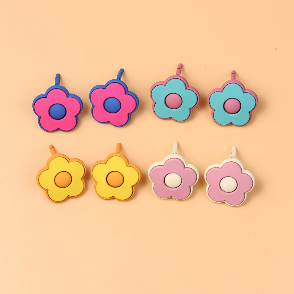Cute Colorful Acrylic Women's Earrings Korean Fashion Candy Resin Stud Earrings For Girls Summer Party Jewelry
Cute Colorful Acrylic Women's Earrings Korean Fashion Candy Resin Stud Earrings For Girls Summer Party Jewelry
