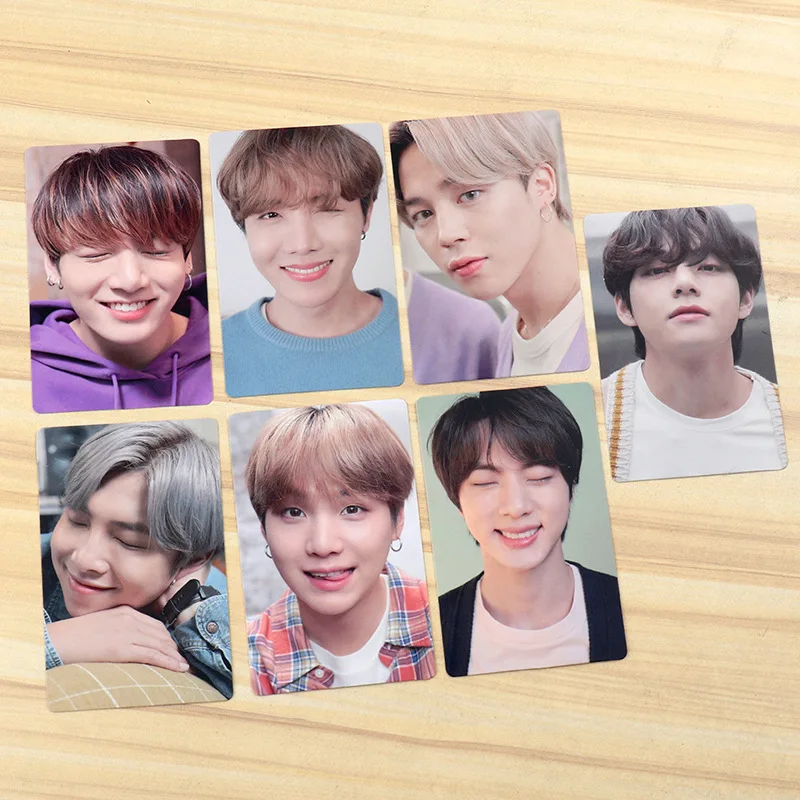New Kpop Bangtan Boys Members Photo Cards Earphone Lomo Cards Phone Premium Photos Photocards Fans Collection With Box 1Set
New Kpop Bangtan Boys Members Photo Cards Earphone Lomo Cards Phone Premium Photos Photocards Fans Collection With Box 1Set
