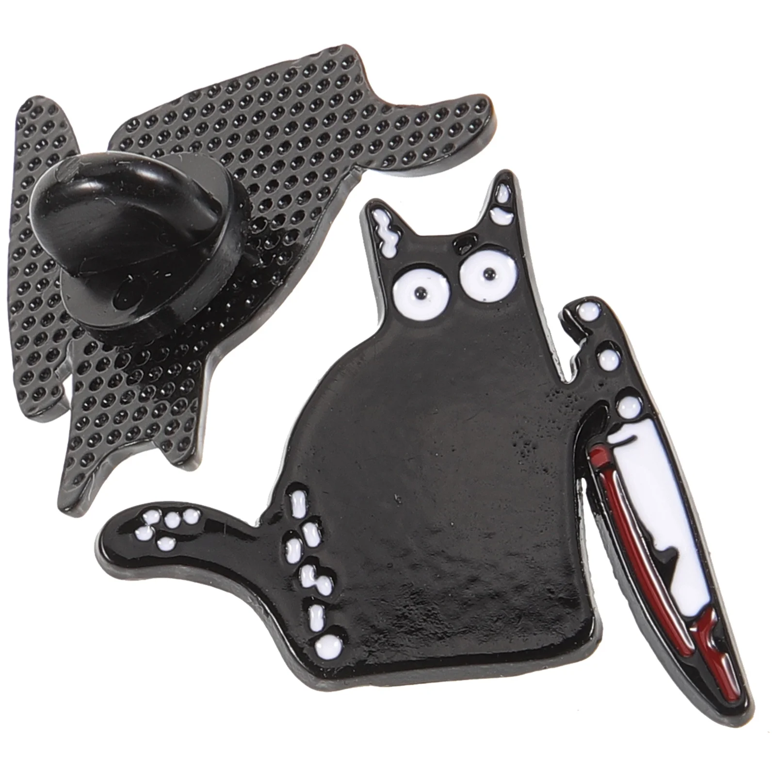 2 Pcs Halloween Decor Pin Decoration Scary Cat Metal Brooch Decorations Alloy Clothing Small Gothic Novelty Lovers
2 Pcs Halloween Decor Pin Decoration Scary Cat Metal Brooch Decorations Alloy Clothing Small Gothic Novelty Lovers