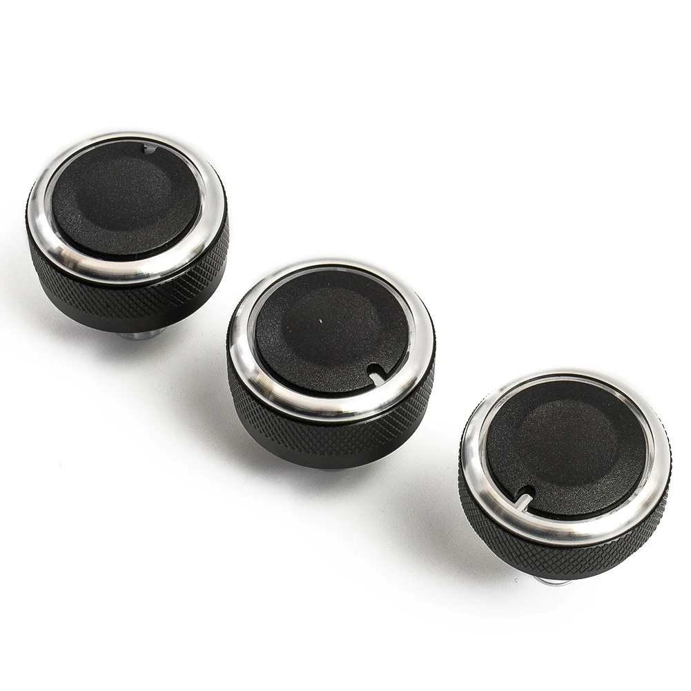 Durable Useful A/C Knob Button 3 Pcs/Set Black Air Conditioning High Quality ABS Parts Replaces Aluminum Alloy
Durable Useful A/C Knob Button 3 Pcs/Set Black Air Conditioning High Quality ABS Parts Replaces Aluminum Alloy