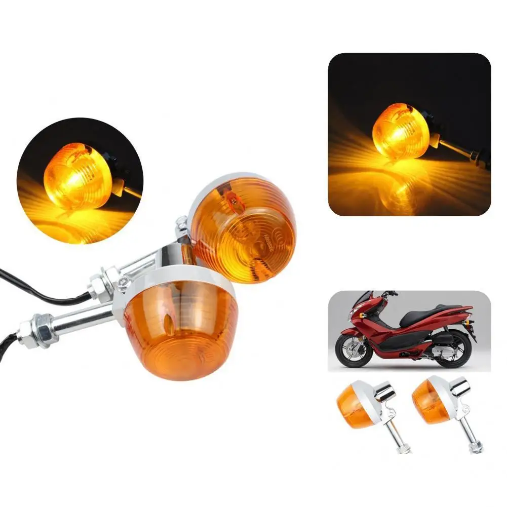 Practical 1 Pair Practical Chrome Plated Housing Motorcycle Indicator Light Durable Turn Indicator Light Waterproof
Practical 1 Pair Practical Chrome Plated Housing Motorcycle Indicator Light Durable Turn Indicator Light Waterproof