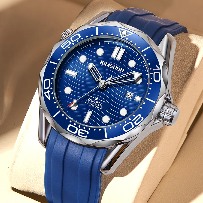 Kimsdun Watch Men High Quality Fashion Luxury Luminous Quartz Watch Free Shipping for Men Relogio Reloj Hombre Father's Day Gift
Kimsdun Watch Men High Quality Fashion Luxury Luminous Quartz Watch Free Shipping for Men Relogio Reloj Hombre Father's Day Gift