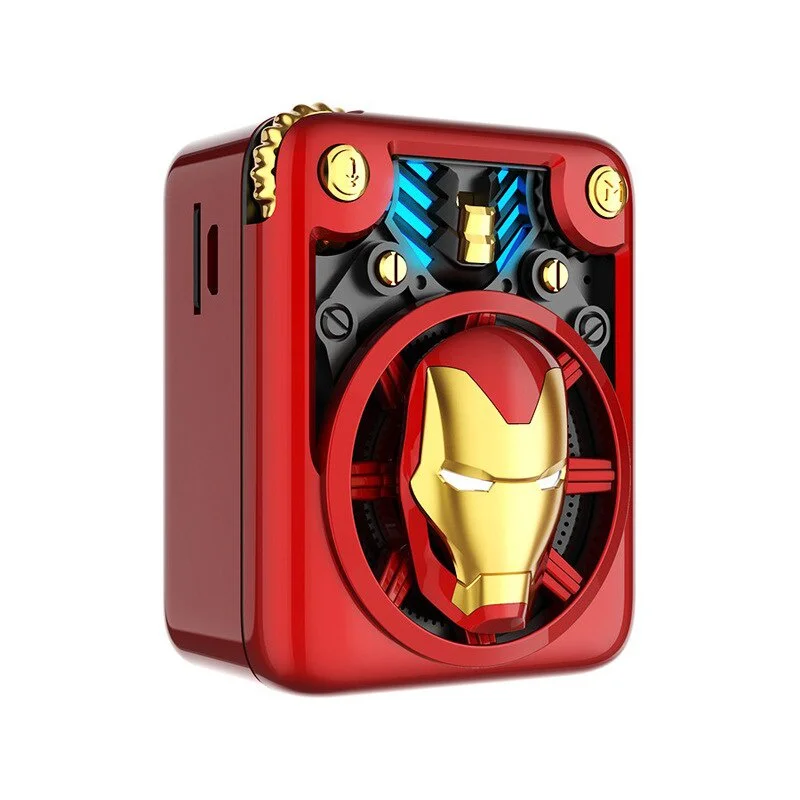 DisneyMarvel Genuine Iron Man Wireless Bluetooth Speaker Subwoofer Subwoofer Small Speakers Portable Card Small Steel Cannon Ai
DisneyMarvel Genuine Iron Man Wireless Bluetooth Speaker Subwoofer Subwoofer Small Speakers Portable Card Small Steel Cannon Ai