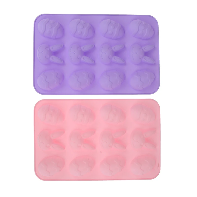 Easter Silicone Mold Rabbit Colored Egg Chocolate Cake Mold Holiday Decoration Baking Tools DIY Manual Soap Mould Cake Tools
Easter Silicone Mold Rabbit Colored Egg Chocolate Cake Mold Holiday Decoration Baking Tools DIY Manual Soap Mould Cake Tools