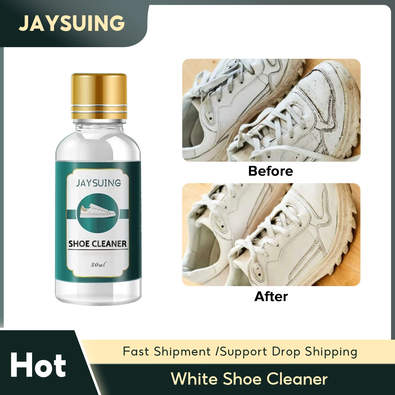 White Shoe Cleaning Agent Sneaker Remove Dirt Multi-Purpose Deoxidizer Whiten Refreshed Sneaker Canvas Shoes Household Detergent
White Shoe Cleaning Agent Sneaker Remove Dirt Multi-Purpose Deoxidizer Whiten Refreshed Sneaker Canvas Shoes Household Detergent