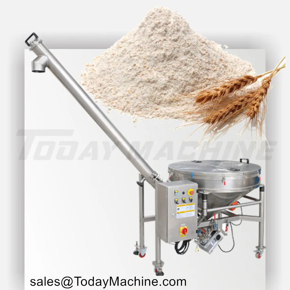 Factory price powder auger elevator screw conveyor powder feeding conveying machine match packing machine
Factory price powder auger elevator screw conveyor powder feeding conveying machine match packing machine