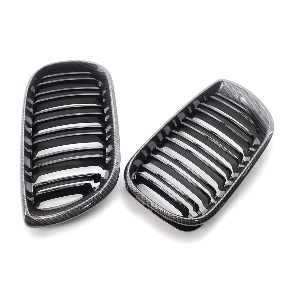 1 Pair Carbon Fiber Front Kidney Grills Double Slat For BMW 3 Series E46 318i 320i 328i 4 Door 2002-2005 Racing AUTO Accessories
1 Pair Carbon Fiber Front Kidney Grills Double Slat For BMW 3 Series E46 318i 320i 328i 4 Door 2002-2005 Racing AUTO Accessories
