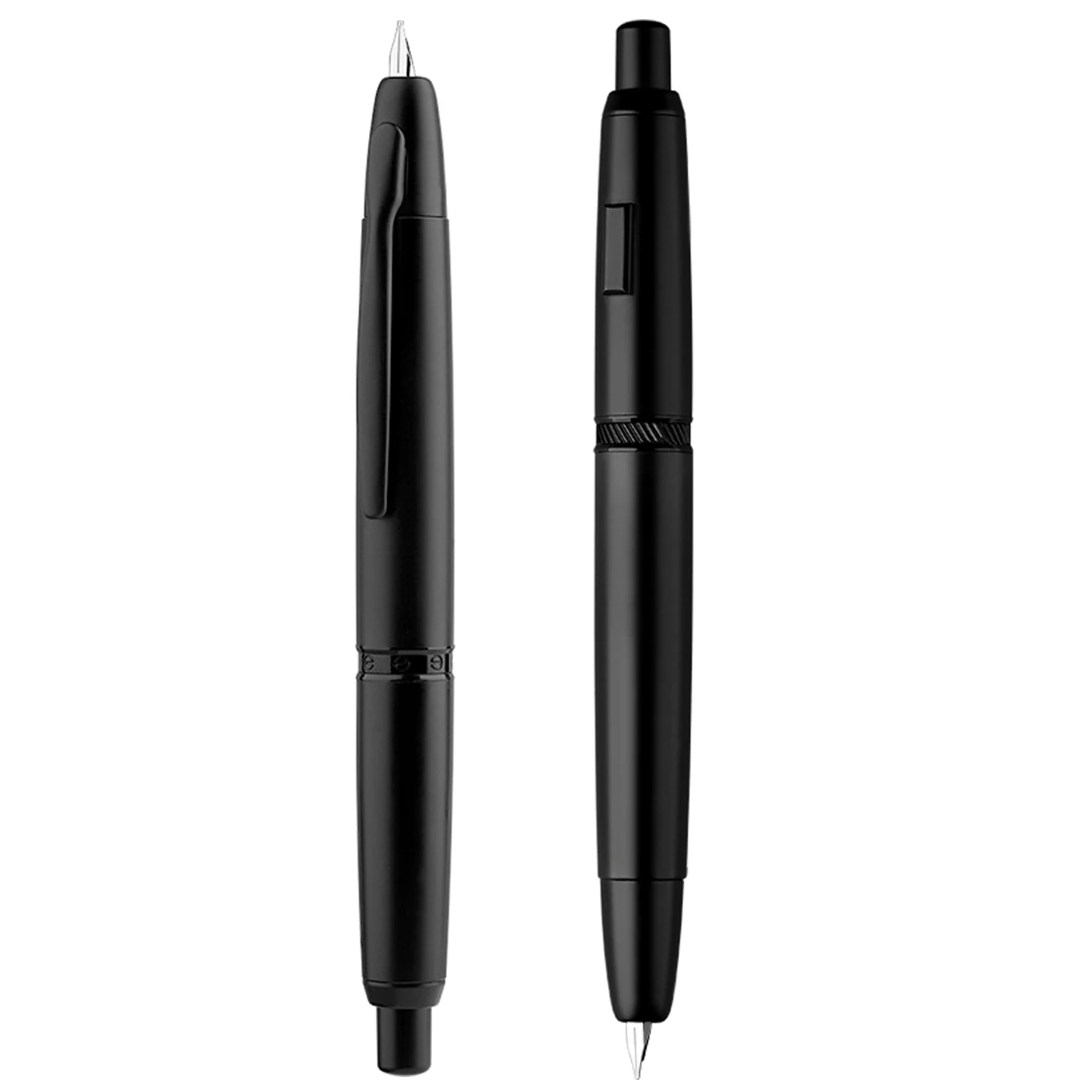 MAJOHN A1 Press Fountain Pen Retractable Extra Fine Nib 0.4mm Metal Matte Black Ink Pen with Converter for Writing
MAJOHN A1 Press Fountain Pen Retractable Extra Fine Nib 0.4mm Metal Matte Black Ink Pen with Converter for Writing