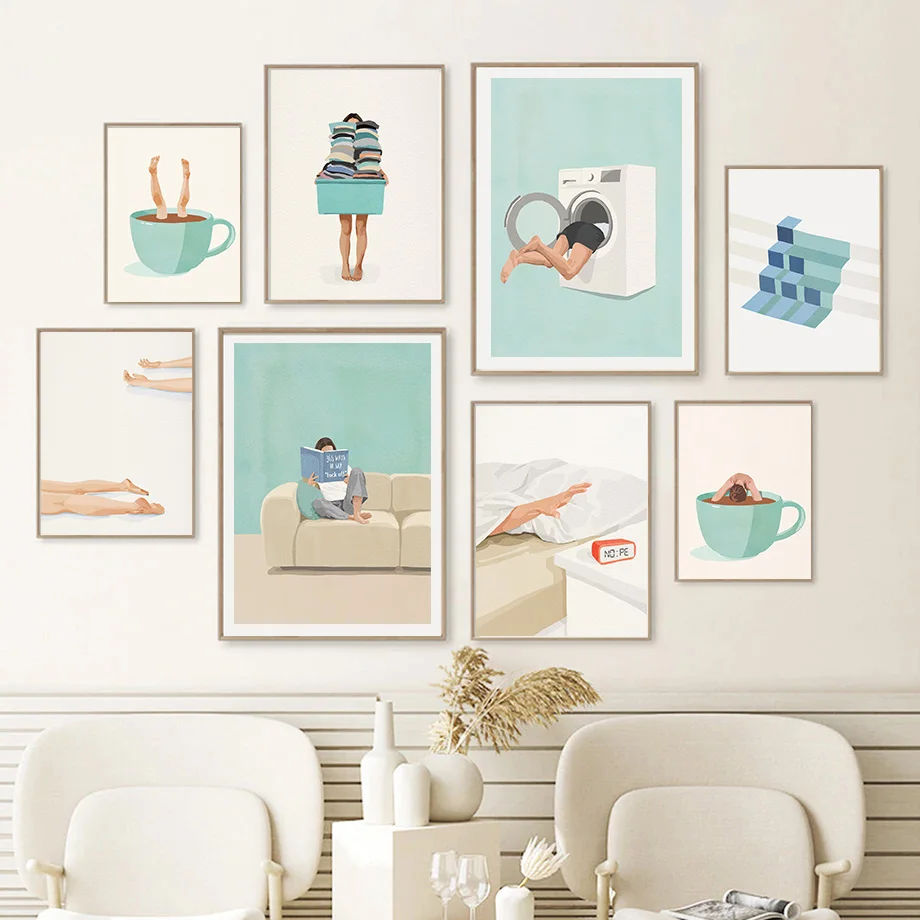 Скандинавская Минималистичная кофейная чашка стиральная машина настенная Картина на холсте плакаты и принты настенные картины для гостиной Декор
Скандинавская Минималистичная кофейная чашка стиральная машина настенная Картина на холсте плакаты и принты настенные картины для гостиной Декор