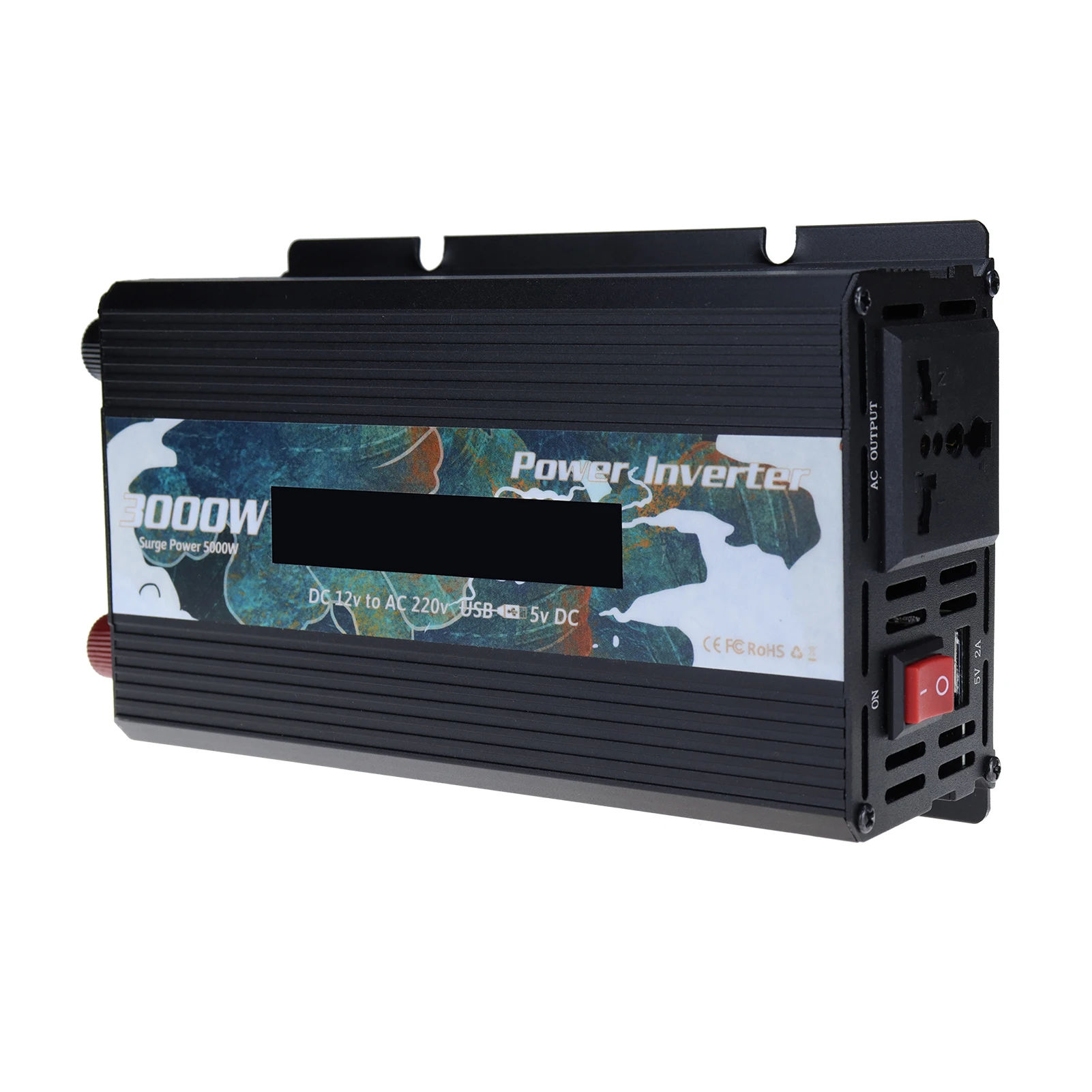 5000W Car Inverters Modified Sine Waves Solar Power DC 12 To AC 110V/220V Voltage Charging Converter
5000W Car Inverters Modified Sine Waves Solar Power DC 12 To AC 110V/220V Voltage Charging Converter