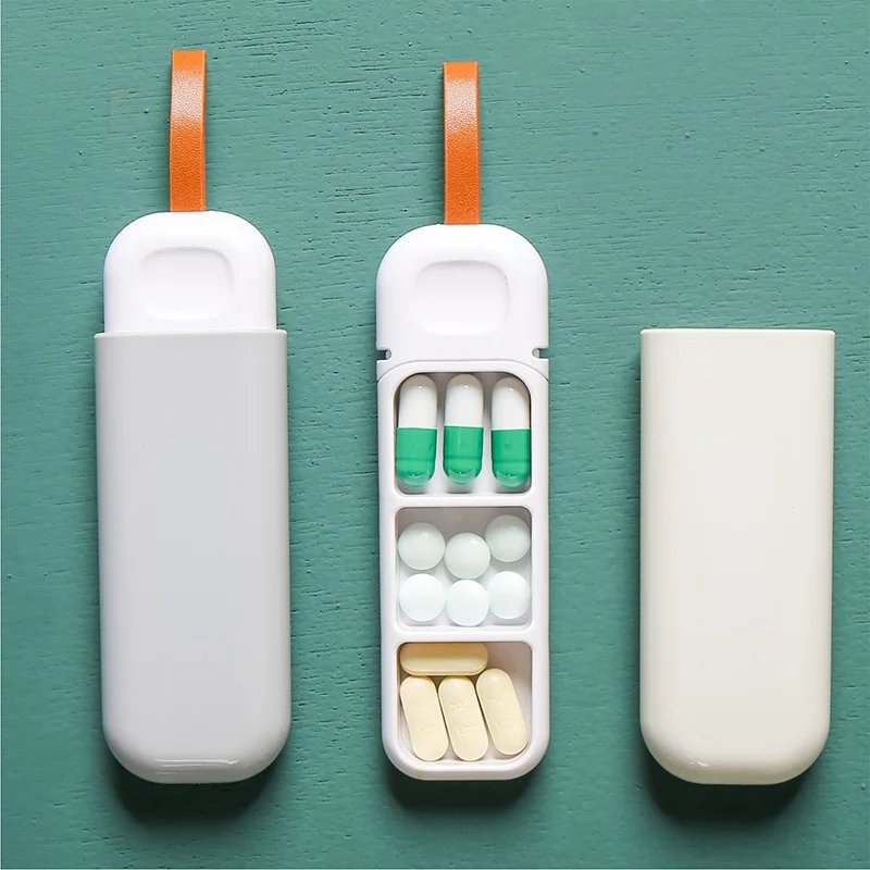 Fashion Portable Pill Box Tablet Pillbox Dispenser Medicine Boxes 3 Grids Pill Cases
Fashion Portable Pill Box Tablet Pillbox Dispenser Medicine Boxes 3 Grids Pill Cases