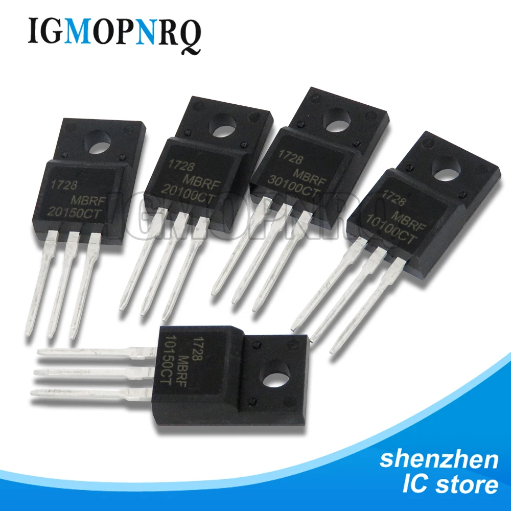 10PCS MBRF20200CT TO-220F MBRF20200 MBRF10100CT MBRF10150CT MBRF10200CT MBRF20100CT MBRF20150CT MBRF30100CT MBRF2060CT
10PCS MBRF20200CT TO-220F MBRF20200 MBRF10100CT MBRF10150CT MBRF10200CT MBRF20100CT MBRF20150CT MBRF30100CT MBRF2060CT