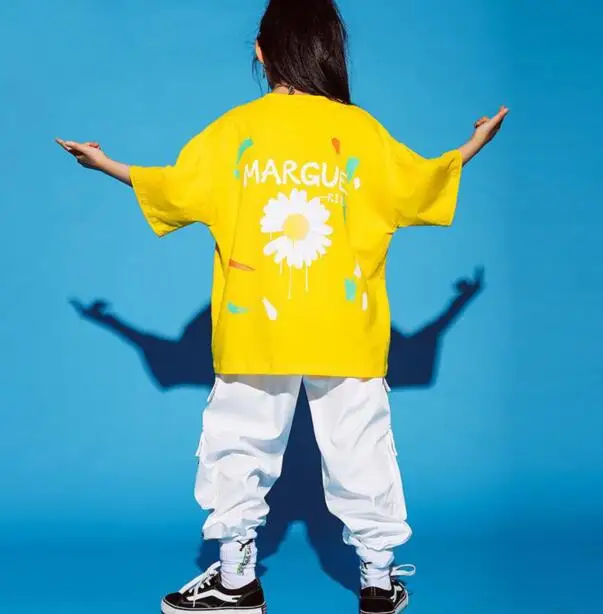 1set/lot Kids Cool Fashion Hip Hop dancing T shirt dancing pants Jazz Dance Wear Costumes Clothes For Boys Girls
1set/lot Kids Cool Fashion Hip Hop dancing T shirt dancing pants Jazz Dance Wear Costumes Clothes For Boys Girls