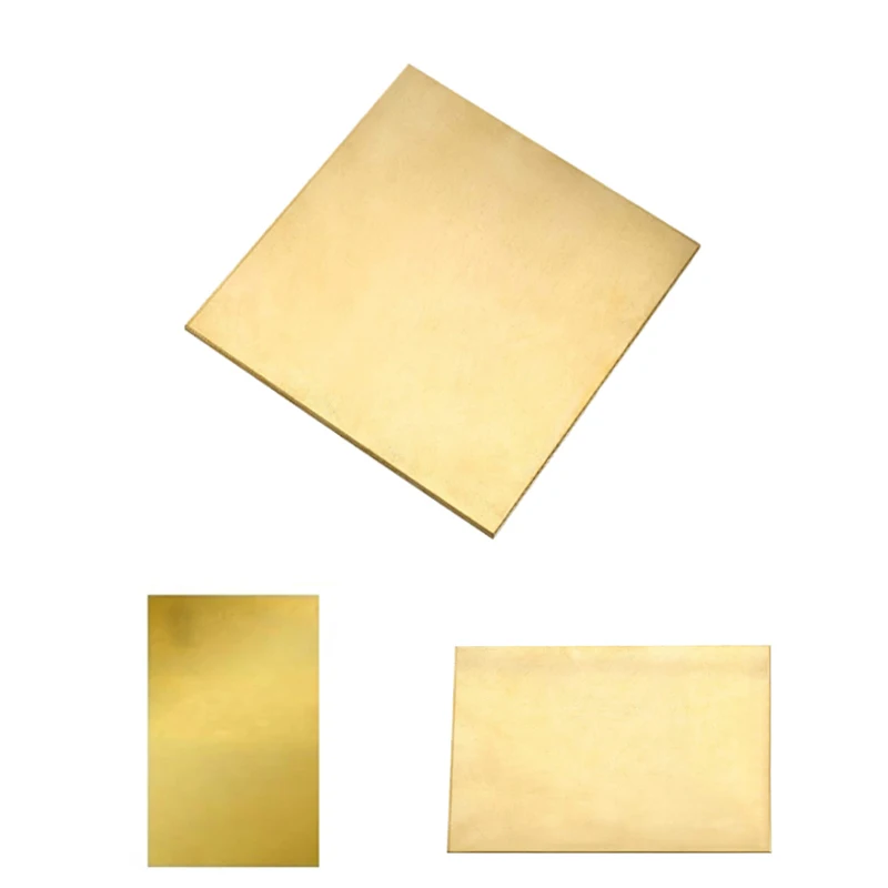 

1pcs 99.9% pure Brass Strip Copper Sheet Foil Metal Thin Plate Handmade material Pure Copper Tablets Material for Metal Art