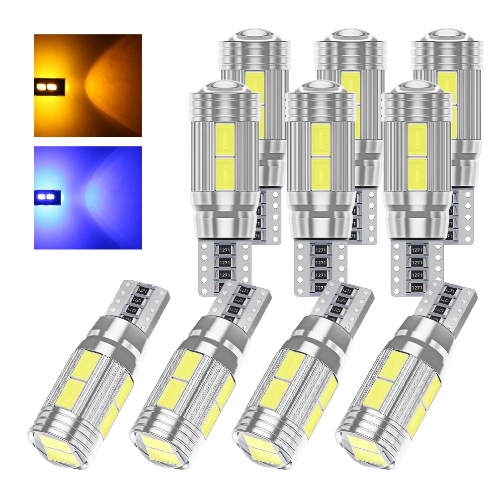 10pcs High Quality t10 w5w led Stop Lamp 168 194 CANBUS CAR Wide light Tail light Signal Light Parking Bulb Auto Interior light
10pcs High Quality t10 w5w led Stop Lamp 168 194 CANBUS CAR Wide light Tail light Signal Light Parking Bulb Auto Interior light