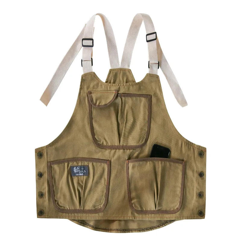 Custom Industrial Denim Apron Barista Restaurant Kitchen Waiter Working Clothes Painting Coveralls
Custom Industrial Denim Apron Barista Restaurant Kitchen Waiter Working Clothes Painting Coveralls