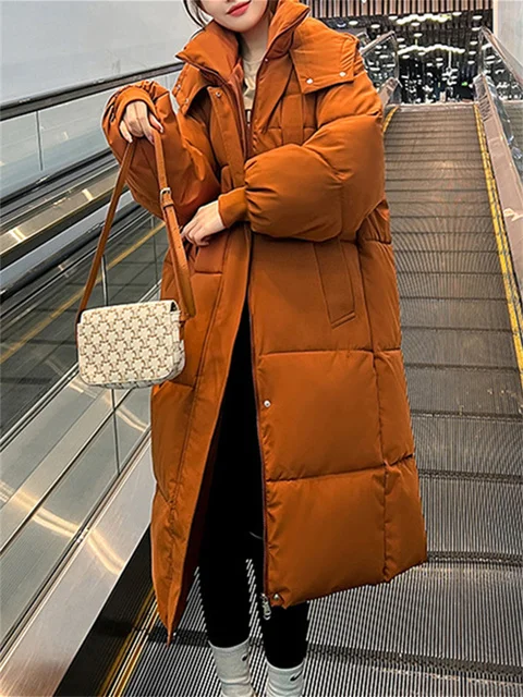 Winter Long Parkas Jacket Women 2022 Korean Fashion Oversized Thicken Warm Coat with Hood Casual Chic Midi Outerwear
Winter Long Parkas Jacket Women 2022 Korean Fashion Oversized Thicken Warm Coat with Hood Casual Chic Midi Outerwear