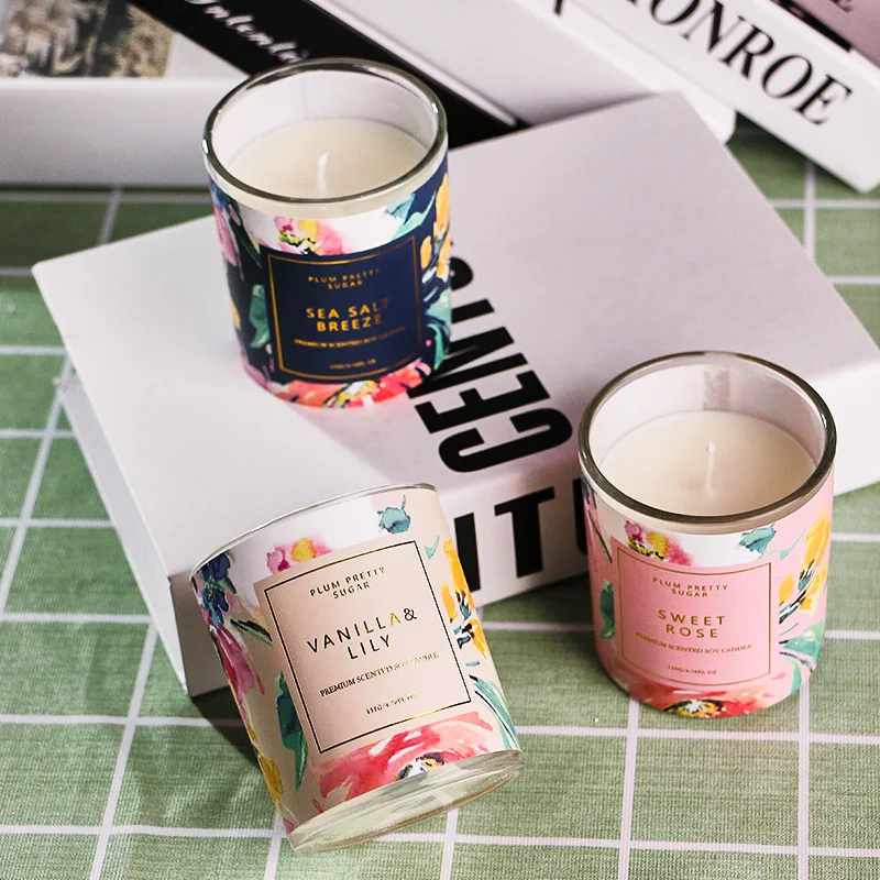 Candle Jar Glass Handmade Soybean Scented Candle Candles Home Decoration Romantic Candle Wedding Gift Candle Maker
Candle Jar Glass Handmade Soybean Scented Candle Candles Home Decoration Romantic Candle Wedding Gift Candle Maker