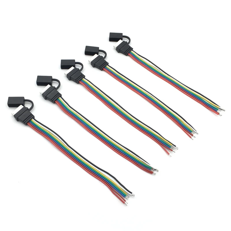 5PCS 6S Balance Head Extension Line With Cap Extension Charging Cable Lead Cord 10Cm DIY For Li Po Battery
5PCS 6S Balance Head Extension Line With Cap Extension Charging Cable Lead Cord 10Cm DIY For Li Po Battery