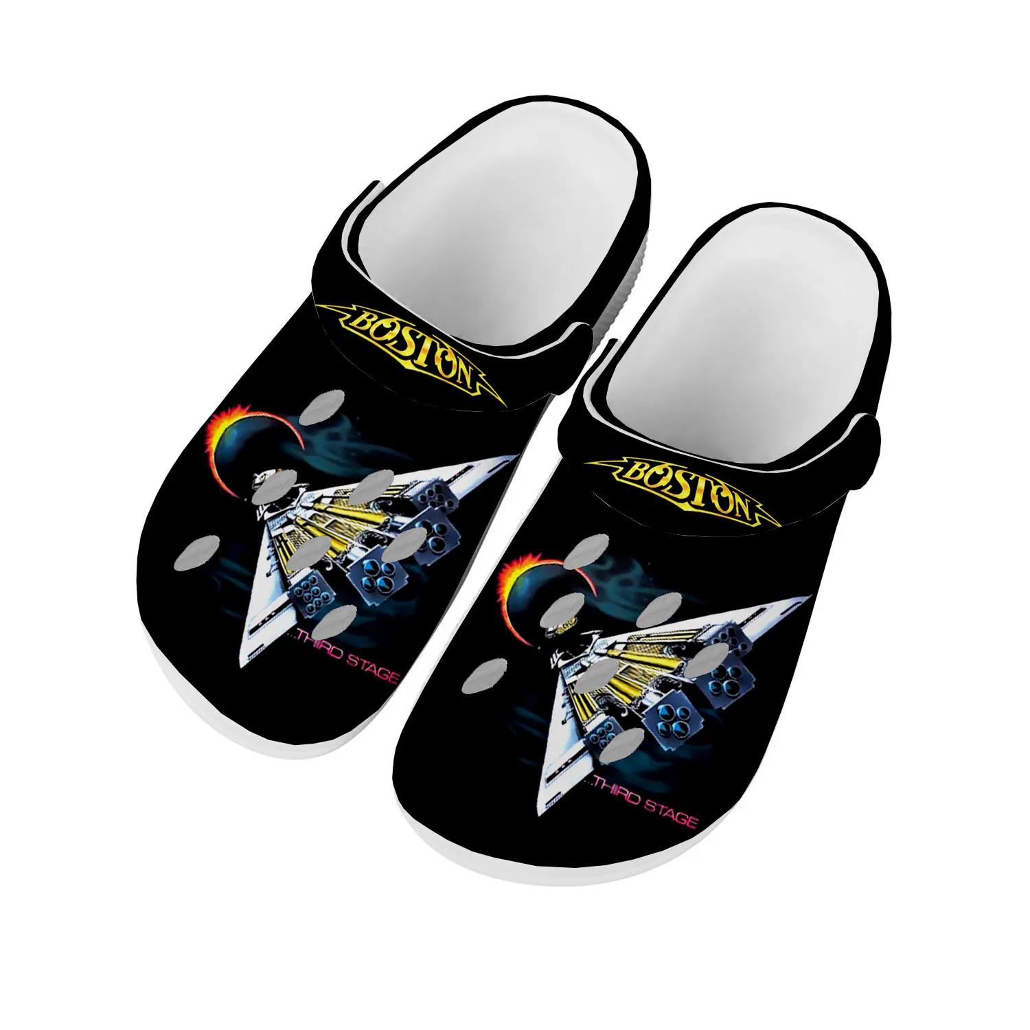Boston Band Rock Band Home Clogs Custom Water Shoes Mens Womens Teenager Shoe Garden Clog Breathable Beach Hole Slippers White
Boston Band Rock Band Home Clogs Custom Water Shoes Mens Womens Teenager Shoe Garden Clog Breathable Beach Hole Slippers White
