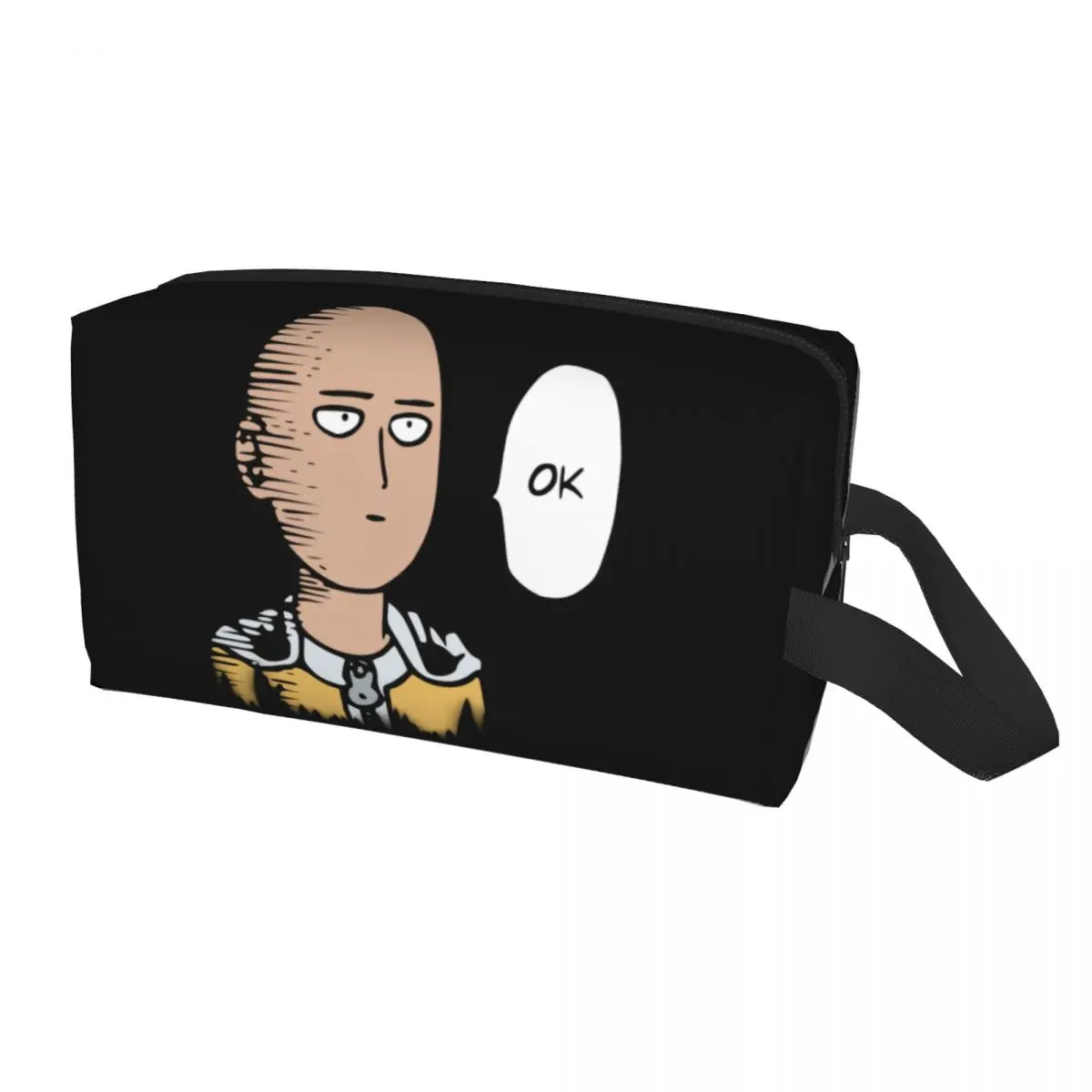 Travel Ok Hero One Punch Man Toiletry Bag Fashion Saitama Makeup Cosmetic Organizer for Women Beauty Storage Dopp Kit Case
Travel Ok Hero One Punch Man Toiletry Bag Fashion Saitama Makeup Cosmetic Organizer for Women Beauty Storage Dopp Kit Case