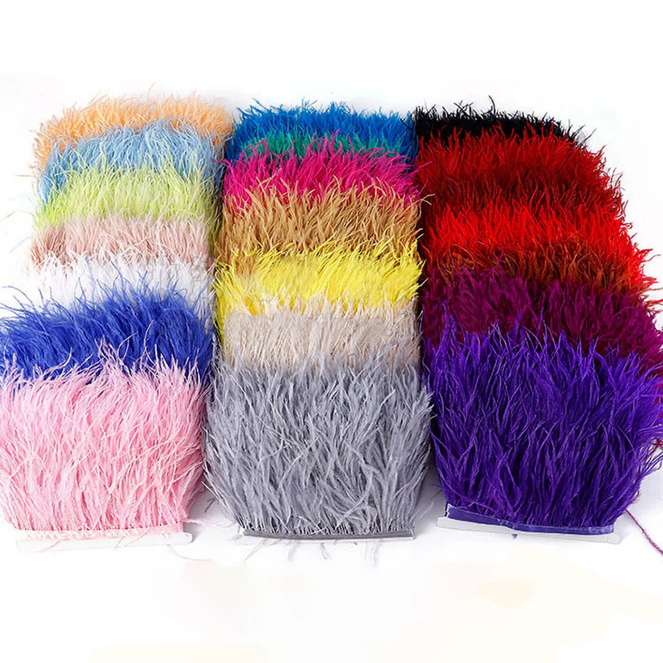 Natural Ostrich Feather Trim 8-10cm 2M Beautiful Wedding Feathers Lace Ribbon Crafts DIY Party Plume Sewing Clothing Decorations
Natural Ostrich Feather Trim 8-10cm 2M Beautiful Wedding Feathers Lace Ribbon Crafts DIY Party Plume Sewing Clothing Decorations