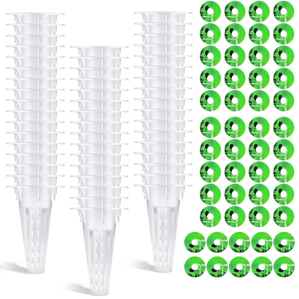 50 Sets Hydroponics Soilless Grow Planting Basket Kit Seed Pods Kit For Aerogarden Garden Planting Baskets Sunshade Stickers
50 Sets Hydroponics Soilless Grow Planting Basket Kit Seed Pods Kit For Aerogarden Garden Planting Baskets Sunshade Stickers