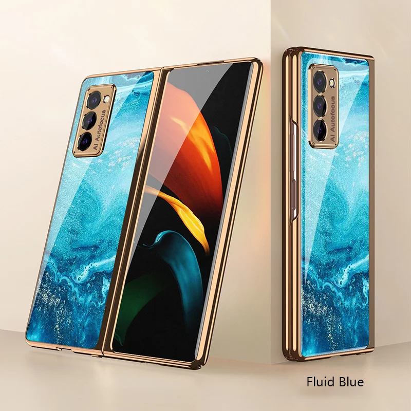 For Samsung Galaxy Z Fold2 Case Luxury New Phone Shell Plating PC Fashion Cover Creative Anti Fall Full Protective Coque Funda
For Samsung Galaxy Z Fold2 Case Luxury New Phone Shell Plating PC Fashion Cover Creative Anti Fall Full Protective Coque Funda