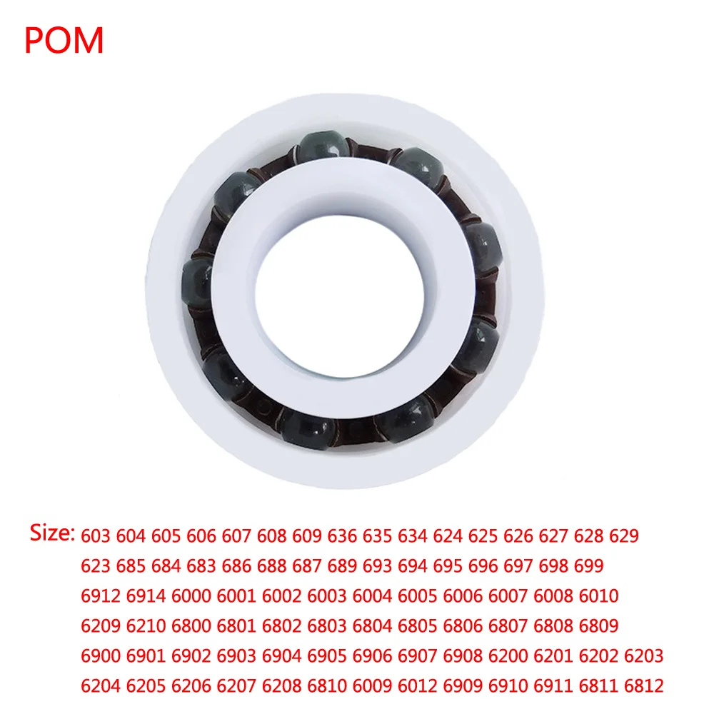 Полиоксиметилен (POM), пластиковый подшипник, устойчивый к коррозии, водонепроницаемая изоляция, стеклянные шарикоподшипники с глубоким желобом 603- 699
Полиоксиметилен (POM), пластиковый подшипник, устойчивый к коррозии, водонепроницаемая изоляция, стеклянные шарикоподшипники с глубоким желобом 603- 699