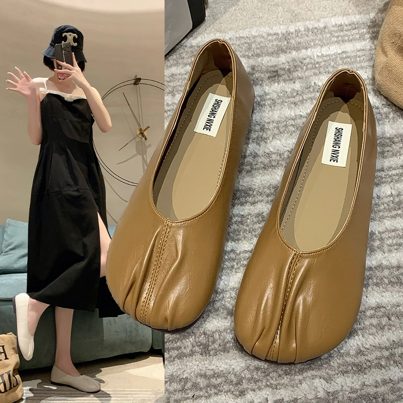 Мокасины женские универсальные с квадратным носком, мягкие Модные Повседневные кроссовки с закрытым носком, плоская подошва, Мокасины, новая бабушка, M, 2023 
Мокасины женские универсальные с квадратным носком, мягкие Модные Повседневные кроссовки с закрытым носком, плоская подошва, Мокасины, новая бабушка, M, 2023