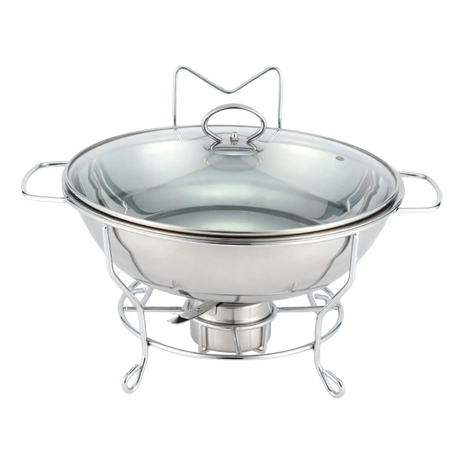 Stainless Steel Round Buffet Chafer with Cover Portable Large Capacity Multifunction Warming Tray for Parties Catering Weddings
Stainless Steel Round Buffet Chafer with Cover Portable Large Capacity Multifunction Warming Tray for Parties Catering Weddings