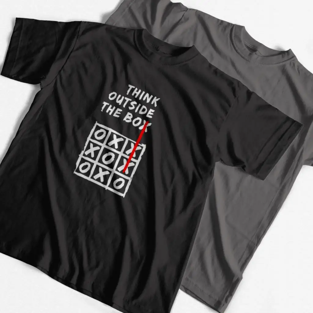 COOLMIND 100% Cotton Think Outside The Box Print Men T Shirt Casual Top Quality Printing Loose Men Tshirt Cool o-neck t-shirt
COOLMIND 100% Cotton Think Outside The Box Print Men T Shirt Casual Top Quality Printing Loose Men Tshirt Cool o-neck t-shirt
