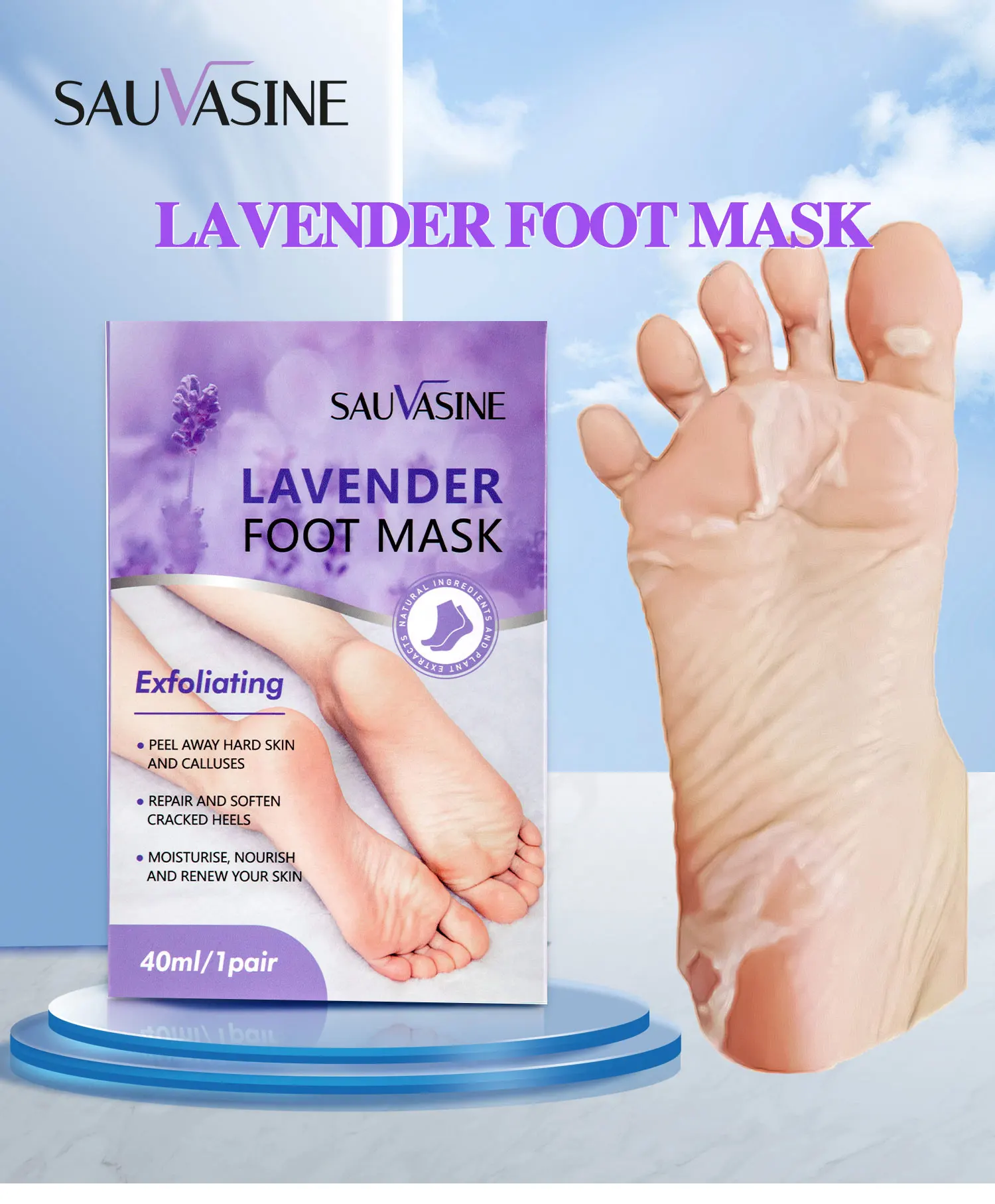 Foot Mask Peeling for Legs Feet Mask Exfoliating Socks Scrub for Pedicure Anti Crack Heel Remove Skin Foot Patch
Foot Mask Peeling for Legs Feet Mask Exfoliating Socks Scrub for Pedicure Anti Crack Heel Remove Skin Foot Patch