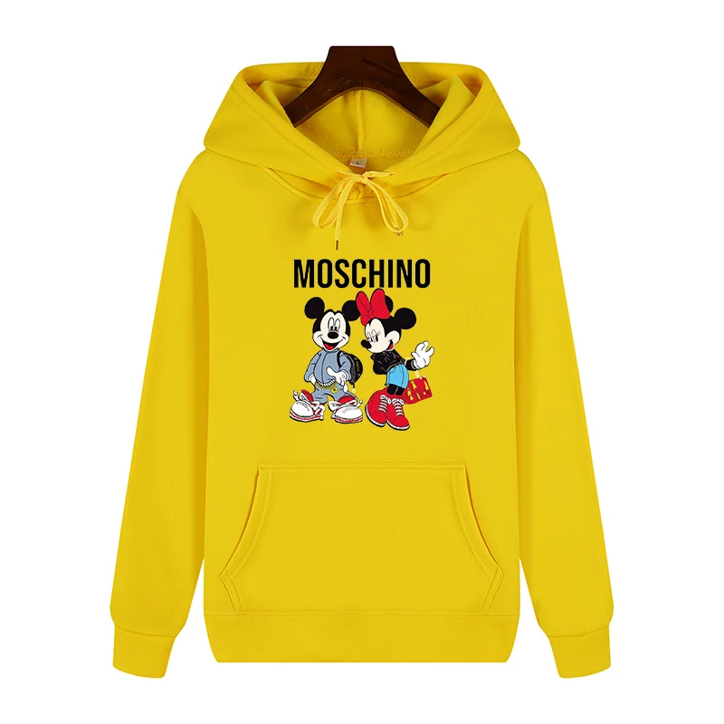 Disney Mickey Mouse Men's and Women's Hoodie Print Spring Autumn Sports Shirt Beautiful Long Sleeve Ladies Plus Size Pullover Sp
Disney Mickey Mouse Men's and Women's Hoodie Print Spring Autumn Sports Shirt Beautiful Long Sleeve Ladies Plus Size Pullover Sp