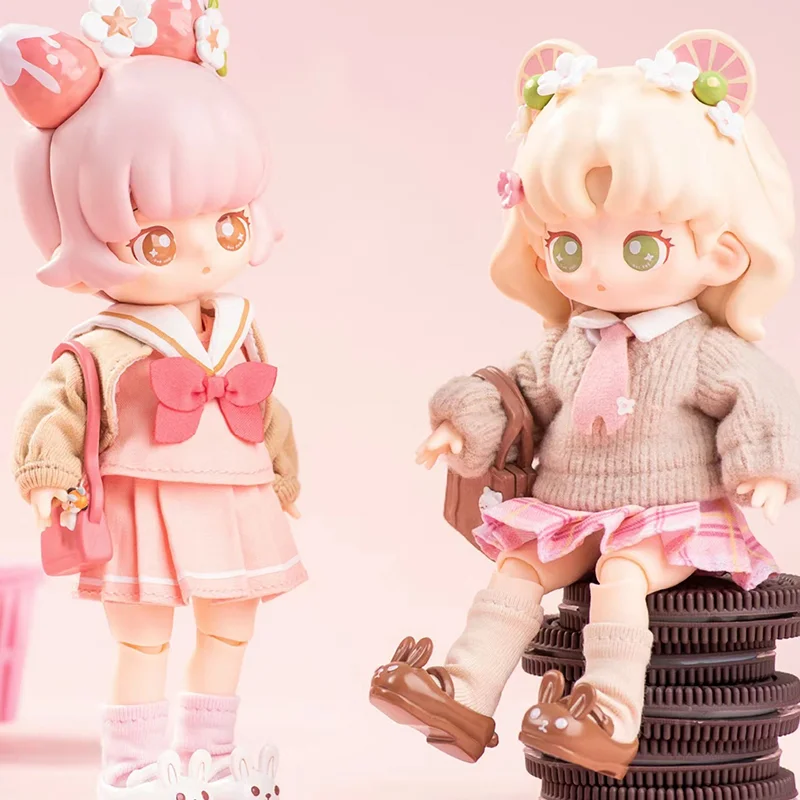 

Teennar Early Summer Sakura Jk Series Mystery Box Guess Bag Toys Doll Cute Anime Figure Desktop Ornaments Collection Gift