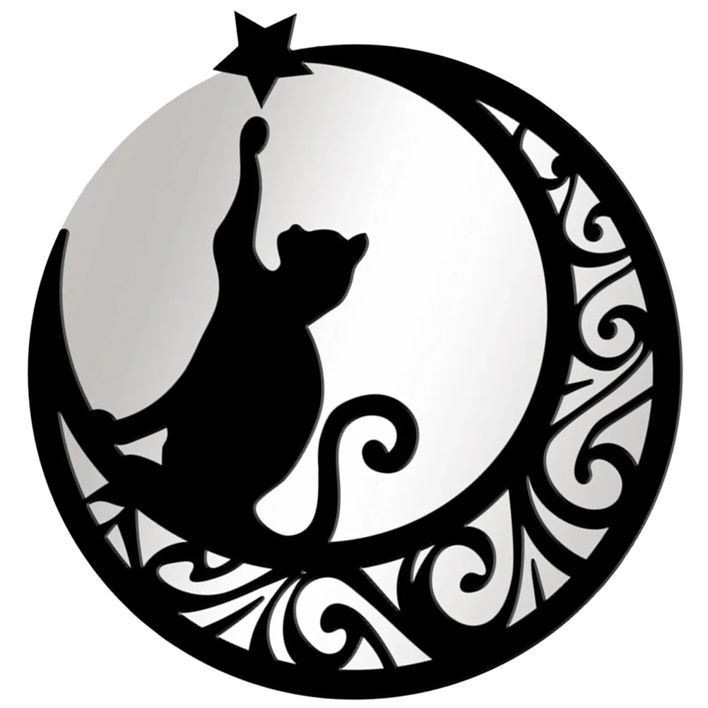 Wall Mirror Moon Stickers Decal Sticker Cat Decor Acrylic Kids Star Nursery 3D Decals Room Decoration Removable Ceiling Stick
Wall Mirror Moon Stickers Decal Sticker Cat Decor Acrylic Kids Star Nursery 3D Decals Room Decoration Removable Ceiling Stick