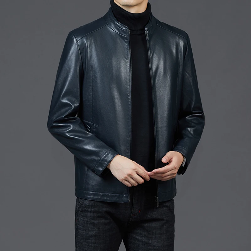 Spring Autumn Bomber Genuine Rider Leather Avirex Pilot Motorcycle Jacket Clothing Natural Sheepskin Coat 2021 Male Real Member
Spring Autumn Bomber Genuine Rider Leather Avirex Pilot Motorcycle Jacket Clothing Natural Sheepskin Coat 2021 Male Real Member