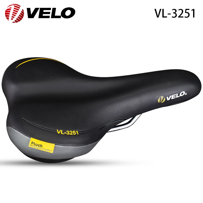 VELO VL-3251 Pu Leather Wide Comfort Soft Thicken Road Bike MTB Bicycle Long Ride City Commute Saddle Cushion Cycling Parts
VELO VL-3251 Pu Leather Wide Comfort Soft Thicken Road Bike MTB Bicycle Long Ride City Commute Saddle Cushion Cycling Parts