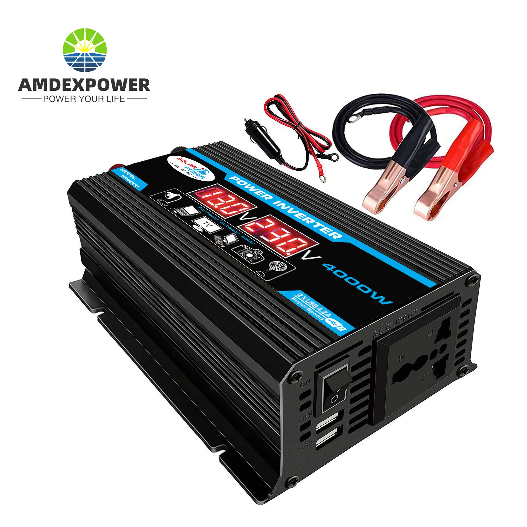 300W Micro Car Inverter Power For Camping Trip Small DC 12V To AC Solar Transformer 120V 220V EU US Socket Led Display Computer
300W Micro Car Inverter Power For Camping Trip Small DC 12V To AC Solar Transformer 120V 220V EU US Socket Led Display Computer