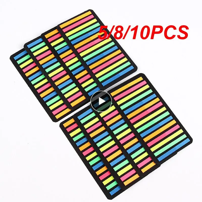 5/8/10PCS 300 Sheets Sticky Notes Fluorescent Translucent Memo Pad Highlight Flag Sticker Colorful Reading Aid
5/8/10PCS 300 Sheets Sticky Notes Fluorescent Translucent Memo Pad Highlight Flag Sticker Colorful Reading Aid