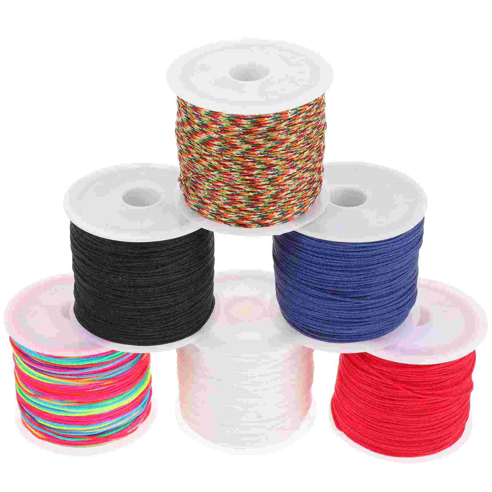 String Cord Bracelet Making Necklace Diy Rope Beading Thread Elastic Necklaces Stretchy Jewelry Rainbow Braided Colorful
String Cord Bracelet Making Necklace Diy Rope Beading Thread Elastic Necklaces Stretchy Jewelry Rainbow Braided Colorful