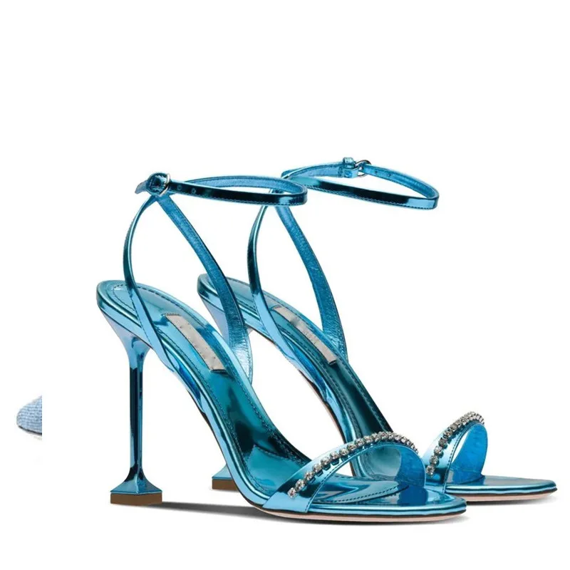 Women's One-Strap Sandals 2023 Summer New High Heels Women's Rhinestone All-Matching Women's Shoes
Women's One-Strap Sandals 2023 Summer New High Heels Women's Rhinestone All-Matching Women's Shoes