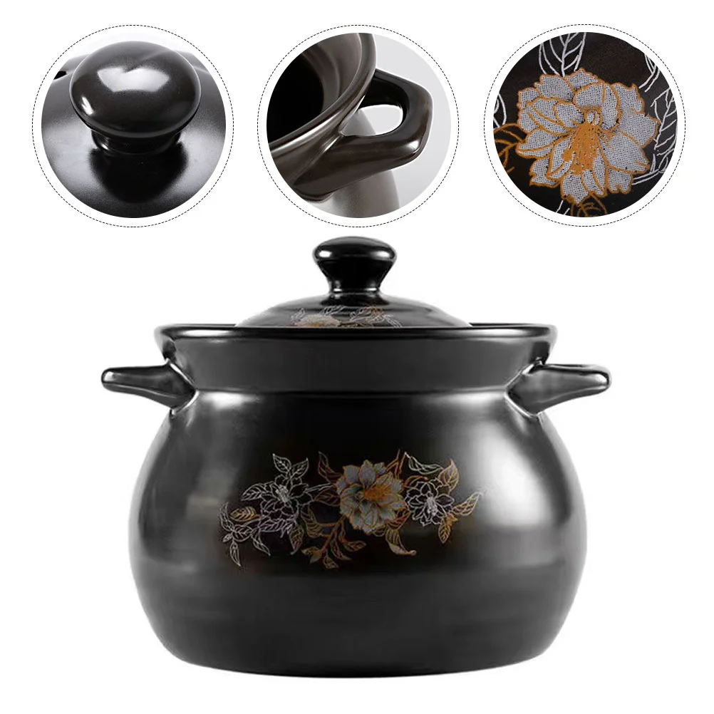 Pot Ceramic Soup Stew Casserole Cooking Stockpot Lid Cup Stewing Bowl Japanese Cookware Pan Kitchen Chinese Slow Saucepan Hot
Pot Ceramic Soup Stew Casserole Cooking Stockpot Lid Cup Stewing Bowl Japanese Cookware Pan Kitchen Chinese Slow Saucepan Hot